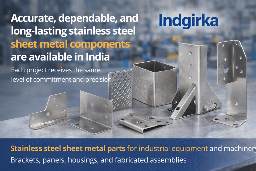 Sheet metal components available in India