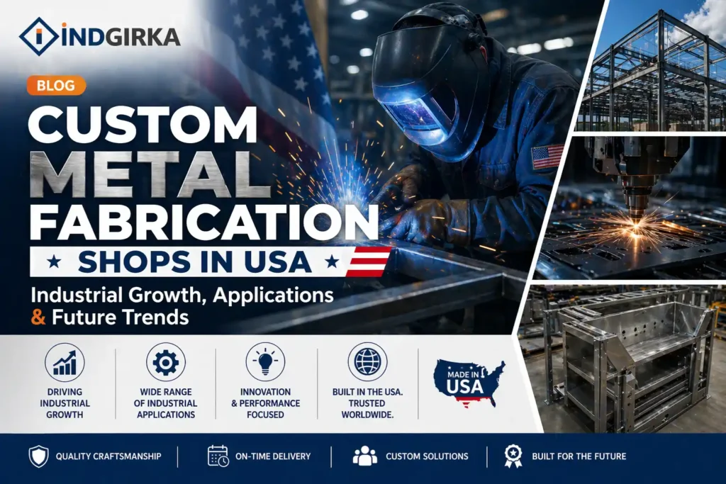 Custom Metal Fabrication Shops in USA Industrial Growth, Applications & Future Trends