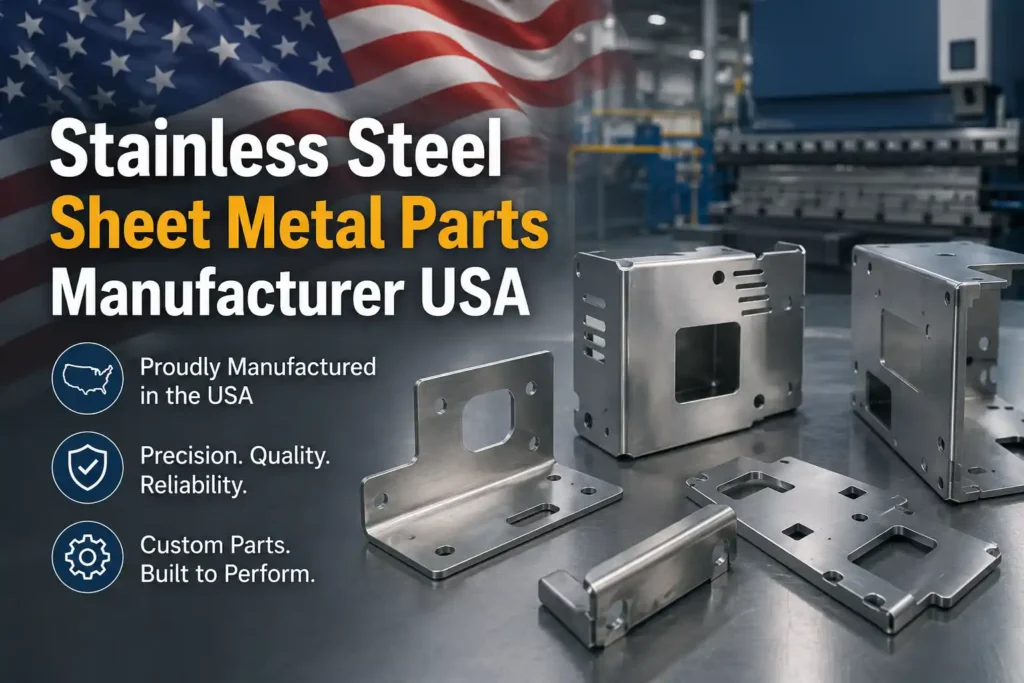 Stainless Steel Sheet Metal Parts Manufacturer in USA